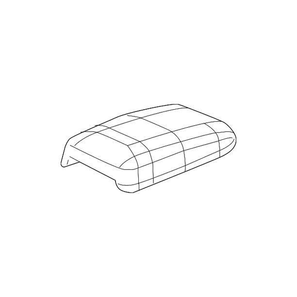 Genuine Honda 83450-TS8-C41ZA Armrest Top Coat Assembly Genuine Honda 83450-TS8-C41ZA Armrest Top Coat Assembly